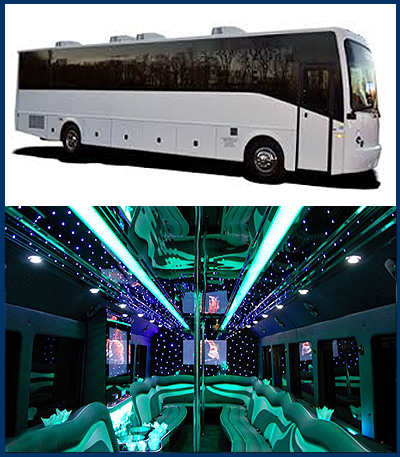 Katy 35 Party Coach Bus